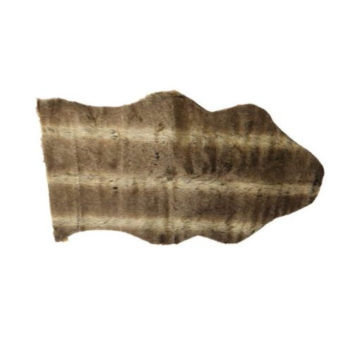 Szarvasbőr szőnyeg textil 85x150cm barna