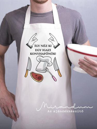 Kötény - így néz ki egy konyhafőnök
