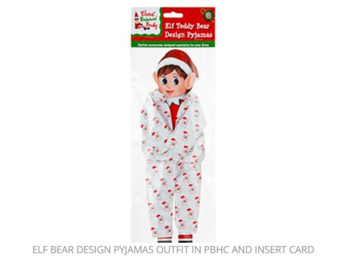 Elf design macis pizsama
