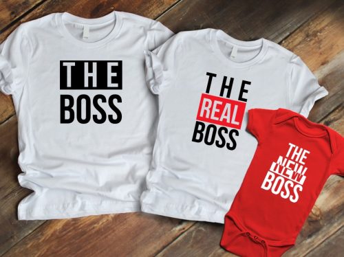 Családi szett - The boss, real boss, new boss