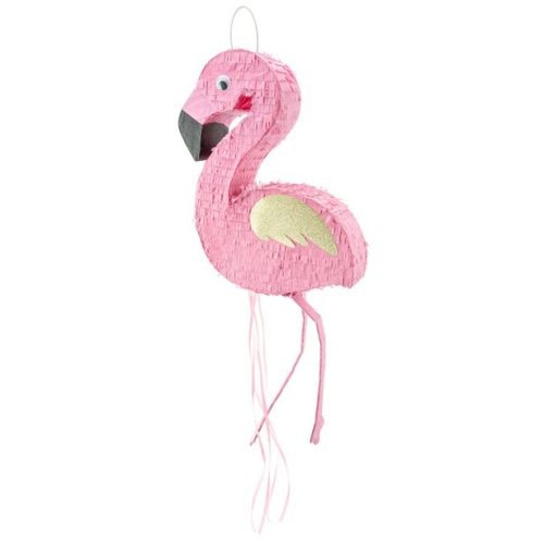 Pináta, flamingó, 25X55X8 cm