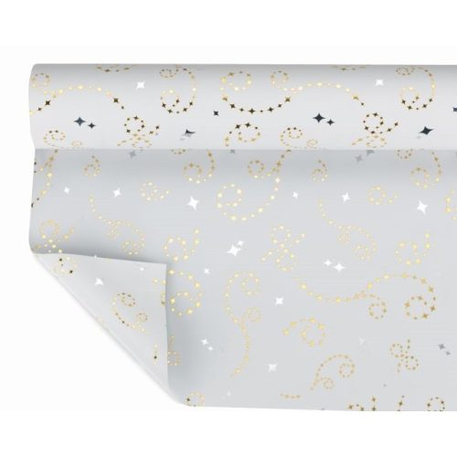 Csomagoló fólia csillaggal 1x25m fehér