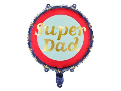 Fólia léggömb, "Super Dad" 45cm