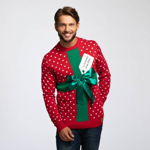 Isten ajándéka. Vicces karácsonyi pulóver