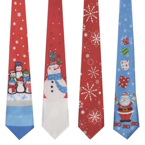 Zenélő karácsonyi nyakkendő