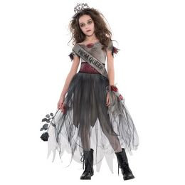 Zombi Bál Királynő Jelmez Halloween-re, 12-14 Éveseknek
