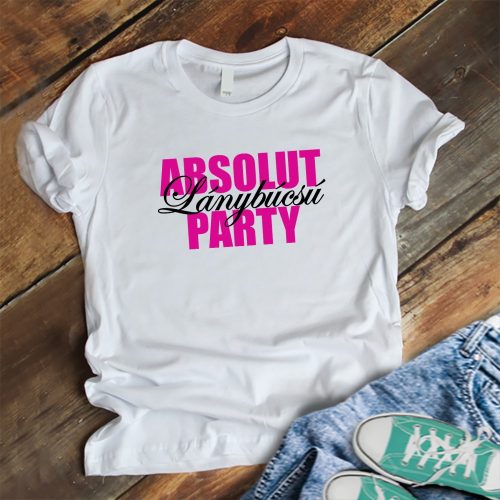 Lánybúcsús póló - Absolut party