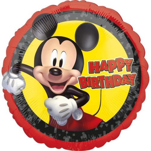 18 inch-es Mikiegér - Mickey Mouse Forever Szülinapi Fólia Lufi